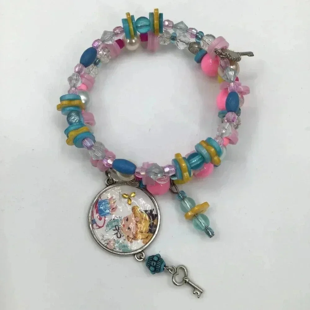 Handmade Charm Wrap Bracelets Kawaii Pop Art Lolita Retro Pastel Goth Kandy ddlg - Picture 10 of 10